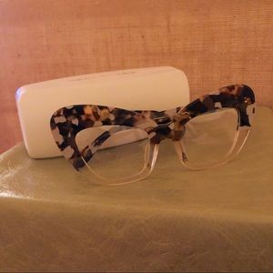 Glasses frames with clear lenses